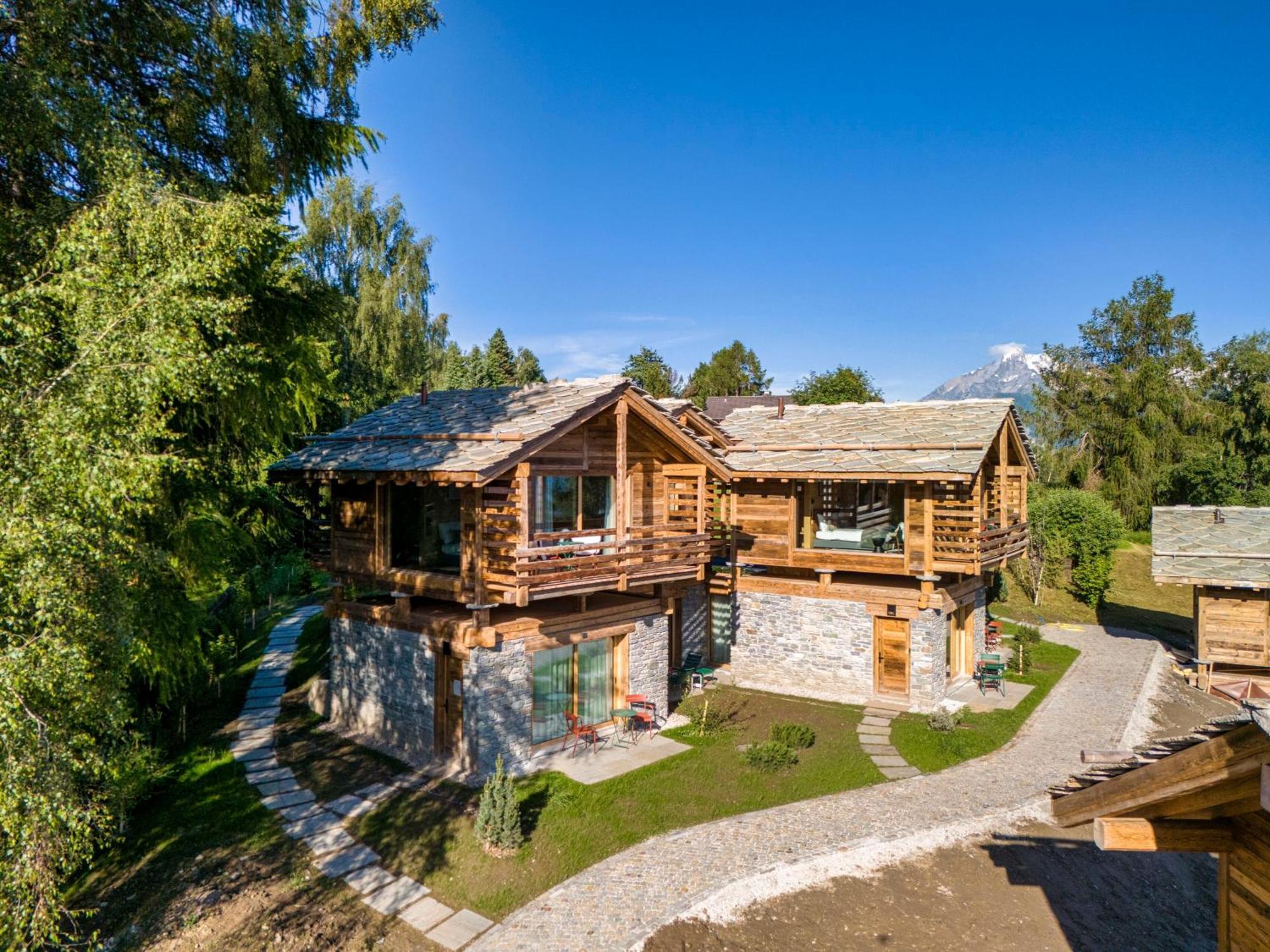 Mad Retreat Hotel Nendaz Buitenkant foto