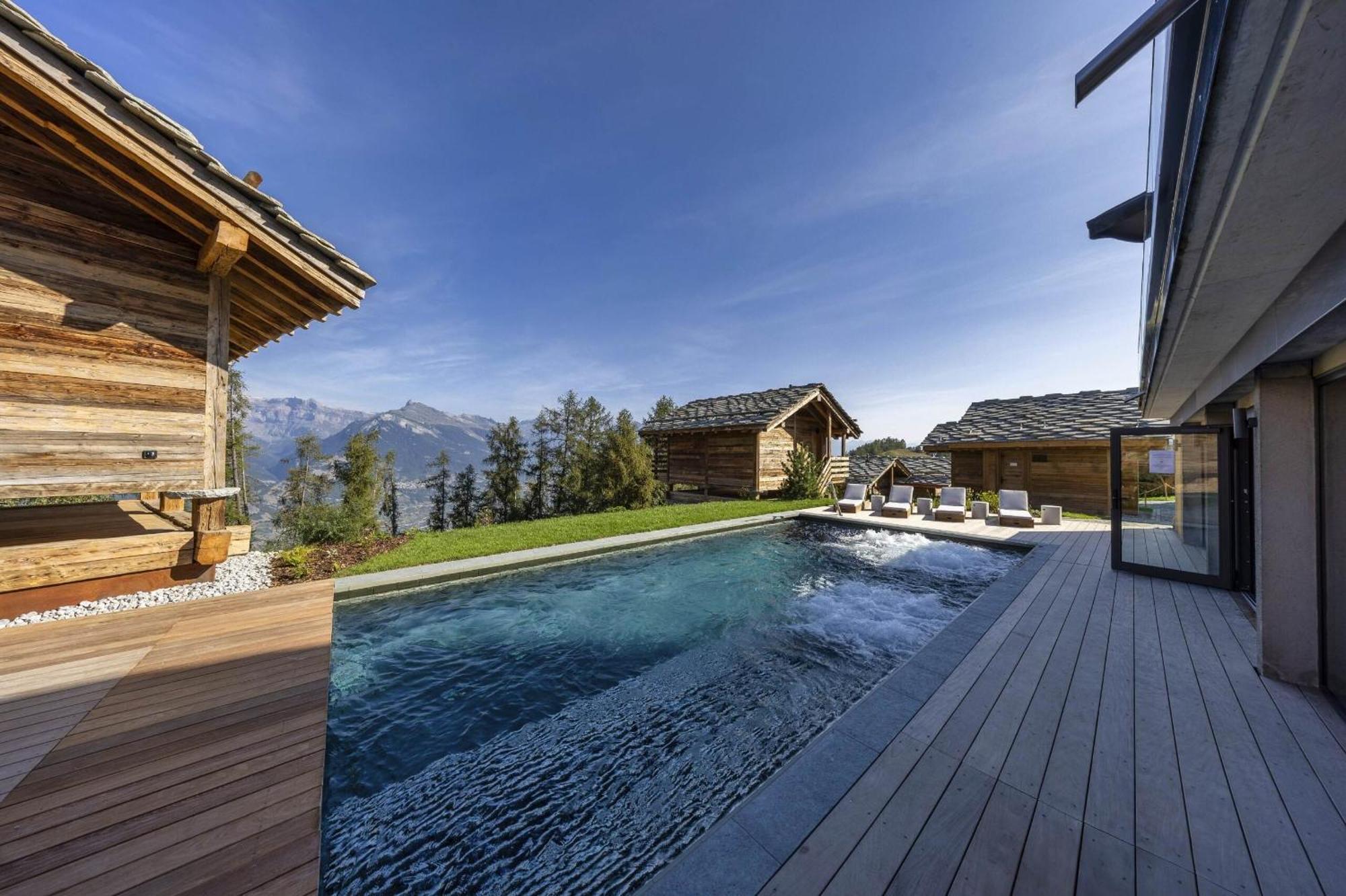 Mad Retreat Hotel Nendaz Buitenkant foto