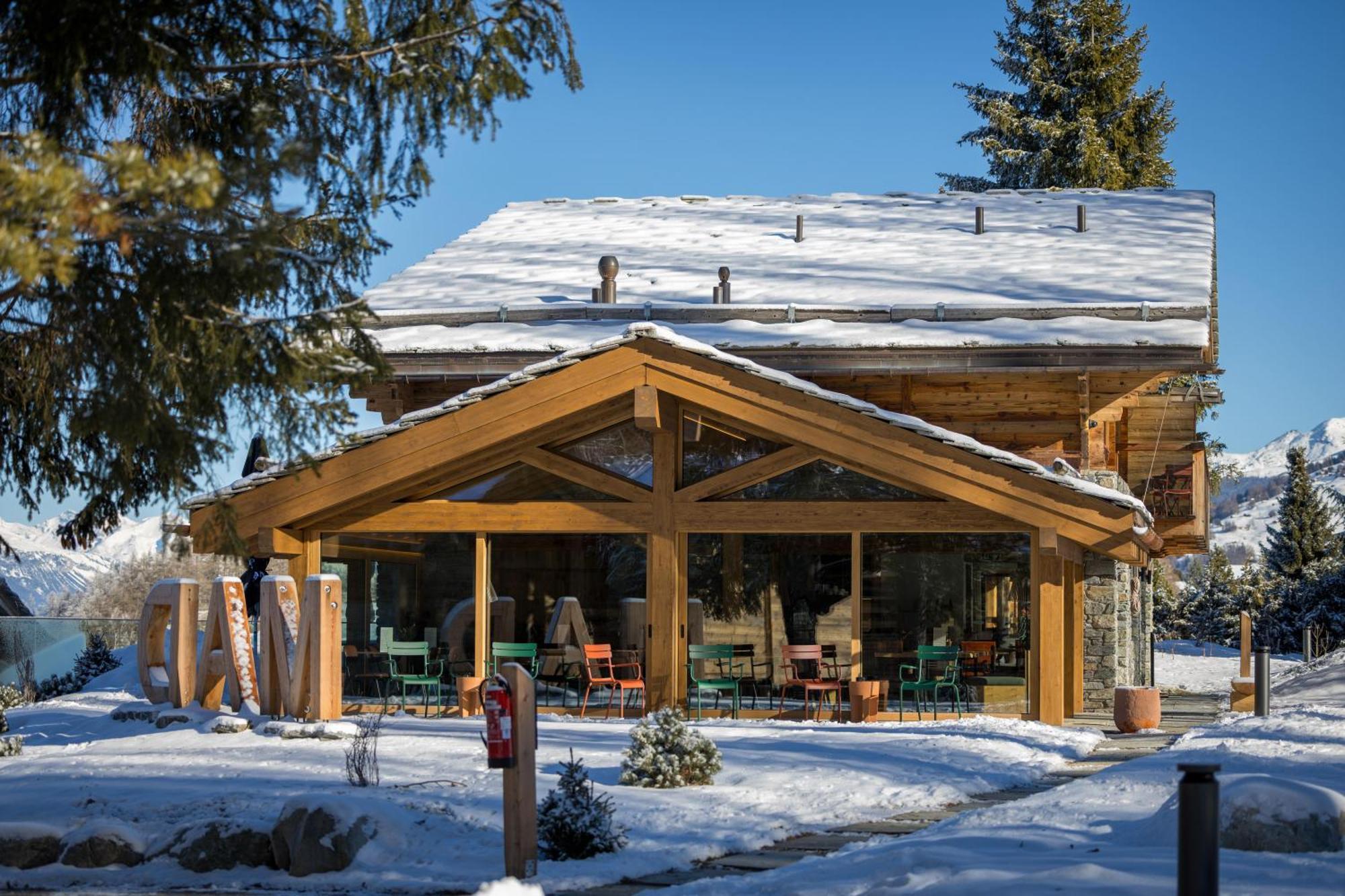 Mad Retreat Hotel Nendaz Buitenkant foto